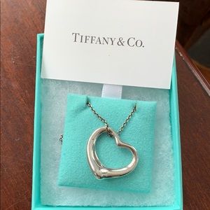 Tiffany & Co Open Heart Necklace